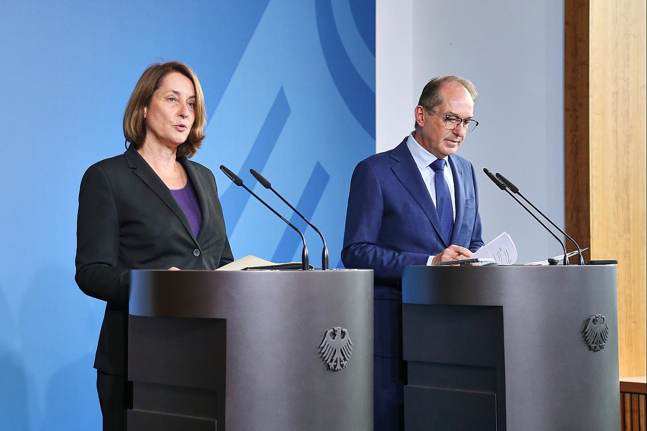 Leonie Gebers und Alexander Dobrindt am 23.09.2026