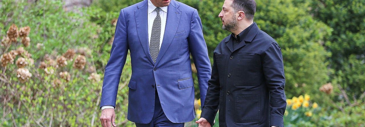 Friedrich Merz und Wolodymyr Selenskyj (Archiv)