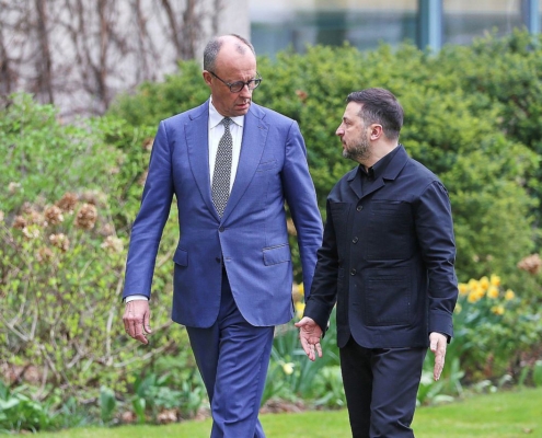 Friedrich Merz und Wolodymyr Selenskyj (Archiv)