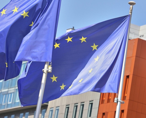 EU-Fahnen (Archiv)