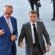 Friedrich Merz und Emmanuel Macron (Archiv)