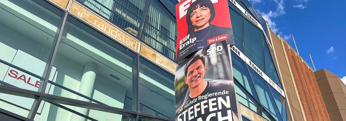 Wahlplakate zum Abgeordnetenhaus von Berlin (Archiv)