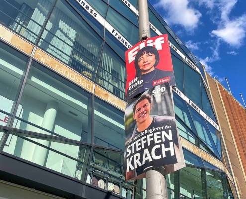 Wahlplakate zum Abgeordnetenhaus von Berlin (Archiv)