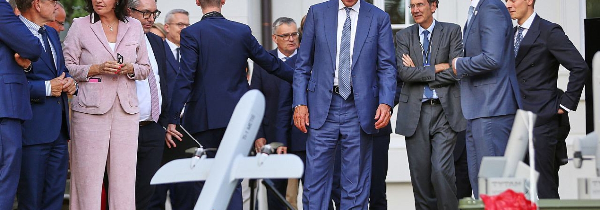 Drohnen-Vorführung für die Bundesregierung (Archiv)