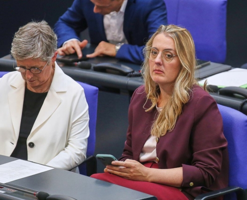 Britta Haßelmann und Katharina Dröge (Archiv)
