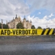 Demo für AfD-Verbot vor dem Landtag von Mecklenburg-Vorpommern (Archiv)