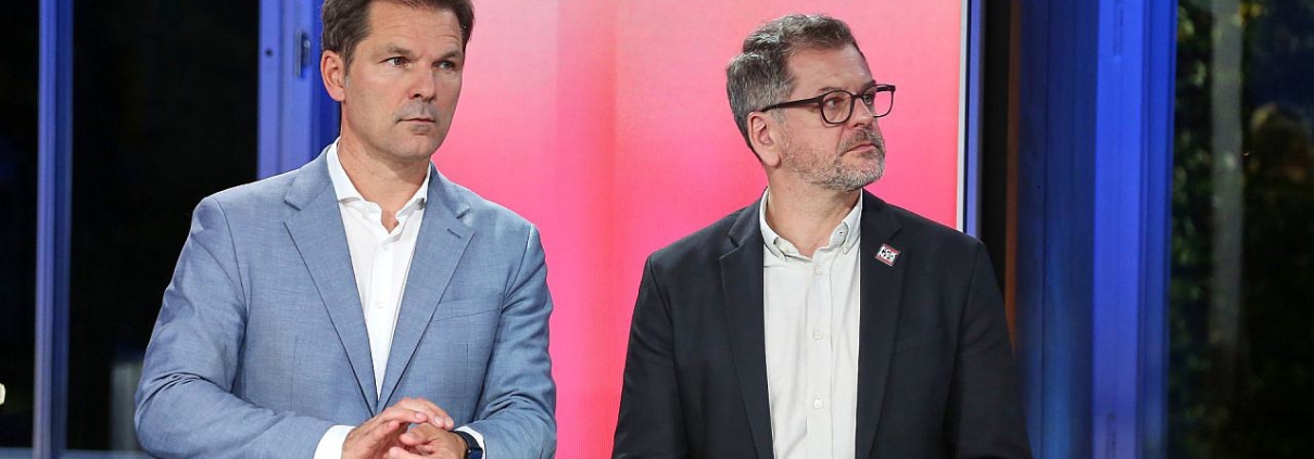 Steffen Krach und Werner Graf (Archiv)