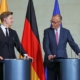 Mindaugas Sinkevicius und Friedrich Merz am 05.10.2026