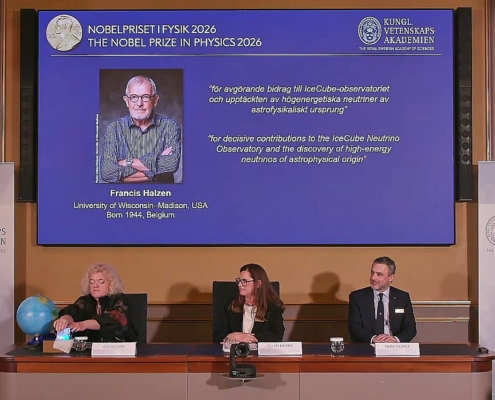 Bekanntgabe von Physik-Nobelpreis (Archiv)