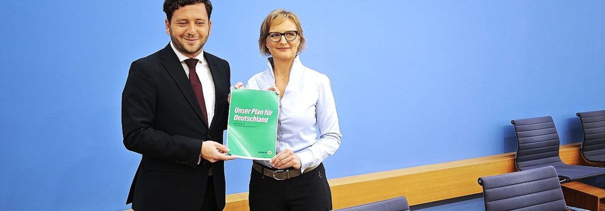 Felix Banaszak und Franziska Brantner am 08.10.2026