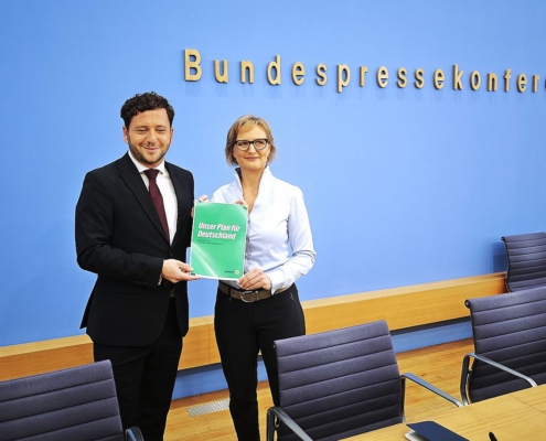 Felix Banaszak und Franziska Brantner am 08.10.2026