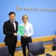 Felix Banaszak und Franziska Brantner am 08.10.2026