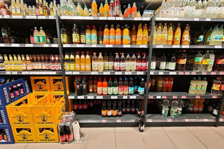 Limonaden im Supermarkt am 14.10.2026