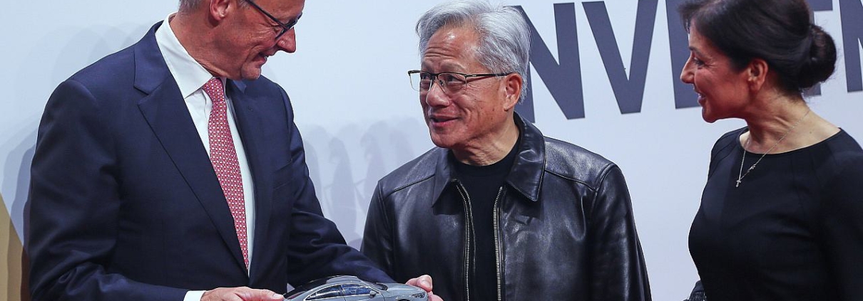 Friedrich Merz, Jen-Hsun Huang, Katherina Reiche