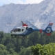 Polizeihubschrauber nahe Schloss Elmau (Archiv)