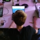 Junge Leute beim Zocken (Archiv)