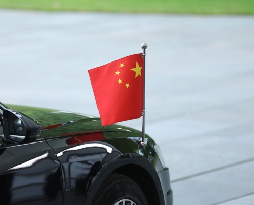 Chinesische Fahne (Archiv)