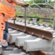 Bauarbeiten an einer Gleisanlage (Archiv)
