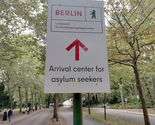 Ankunftszentrum für Flüchtlinge (Archiv)