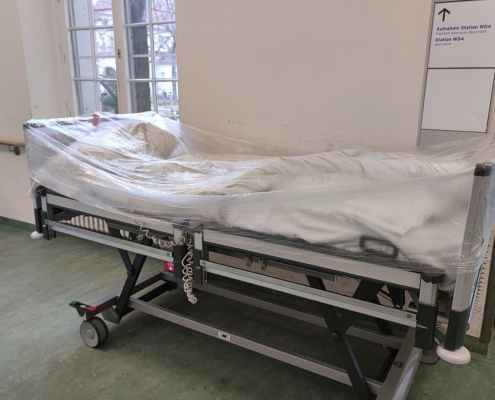 Krankenhausbett (Archiv)
