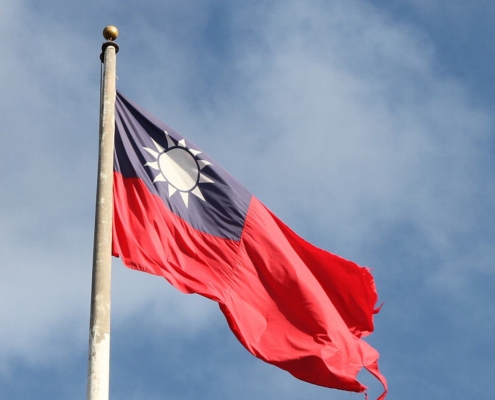 Taiwan-Flagge (Archiv)