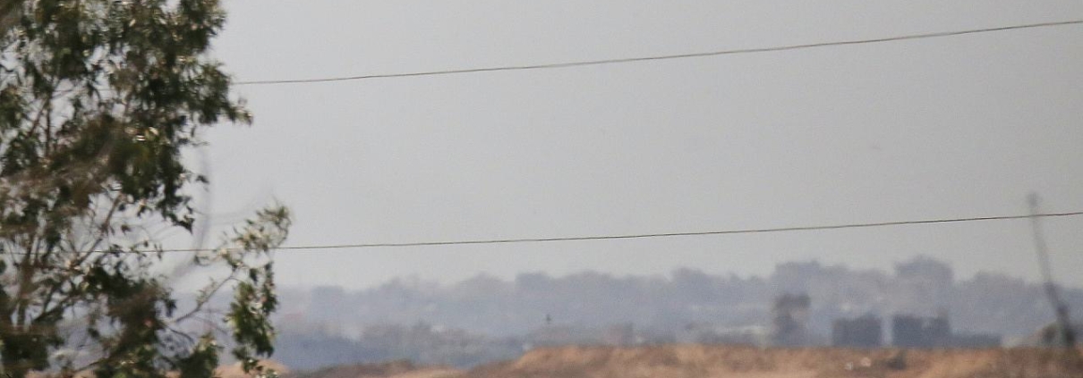 Blick von Israel in den Gazastreifen (Archiv)