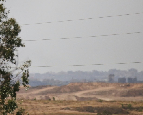 Blick von Israel in den Gazastreifen (Archiv)