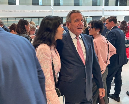 So-yeon Schröder-Kim und Gerhard Schröder (Archiv)