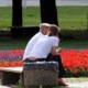Alter Mann und junge Frau (Archiv)