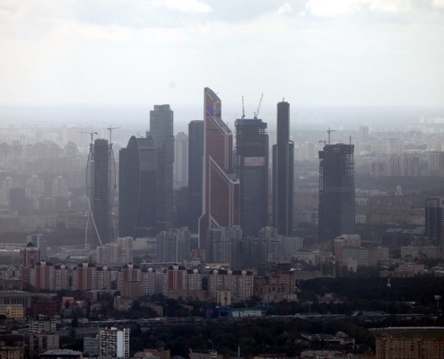 Finanzviertel von Moskau (Archiv)