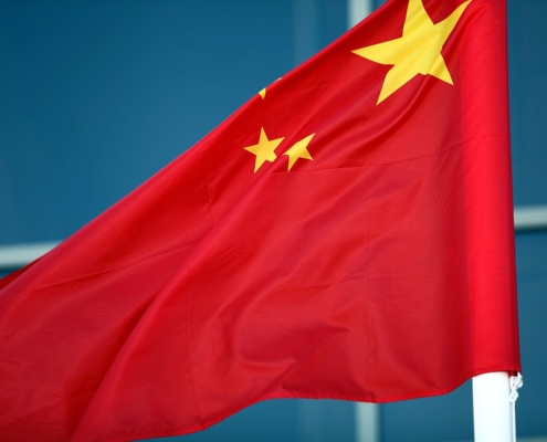 Fahne von China (Archiv)