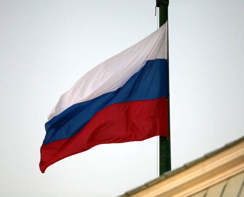 Fahne von Russland (Archiv)