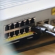 Netzwerk-Patchpanel (Archiv)