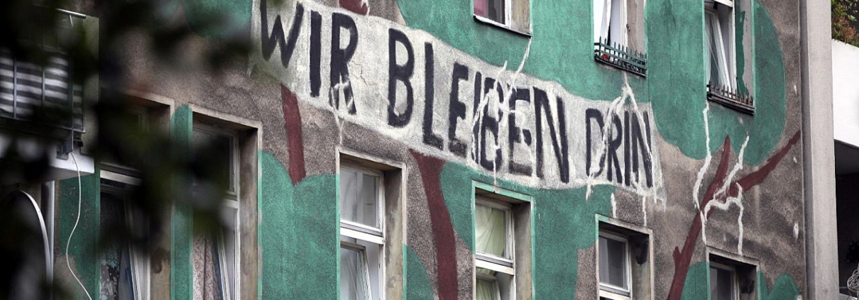 Besetztes Haus in Berlin-Kreuzberg (Archiv)
