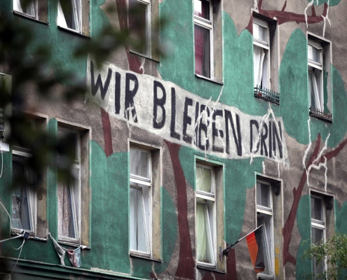 Besetztes Haus in Berlin-Kreuzberg (Archiv)