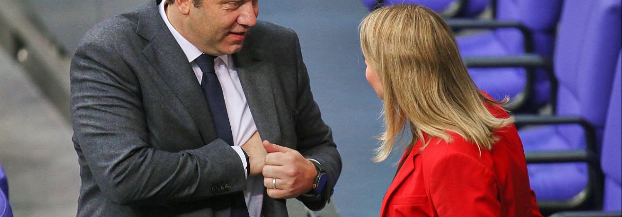 Lars Klingbeil und Verena Hubertz (Archiv)